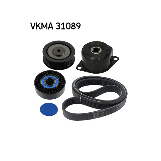 VKMA 31089 - V-Ribbed Belt Set 