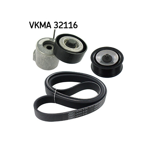 VKMA 32116 - V-Ribbed Belt Set 