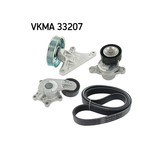 VKMA 33207 - V-Ribbed Belt Set 