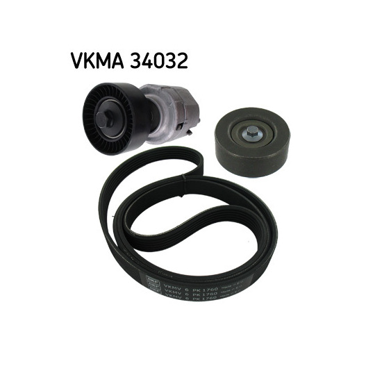 VKMA 34032 - V-Ribbed Belt Set 