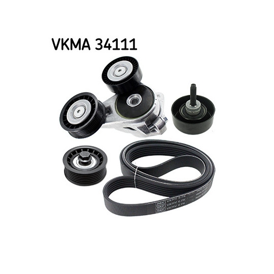 VKMA 34111 - V-Ribbed Belt Set 