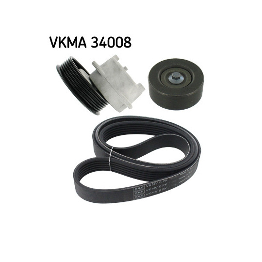 VKMA 34008 - V-Ribbed Belt Set 