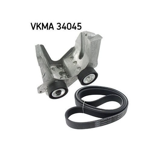 VKMA 34045 - V-Ribbed Belt Set 