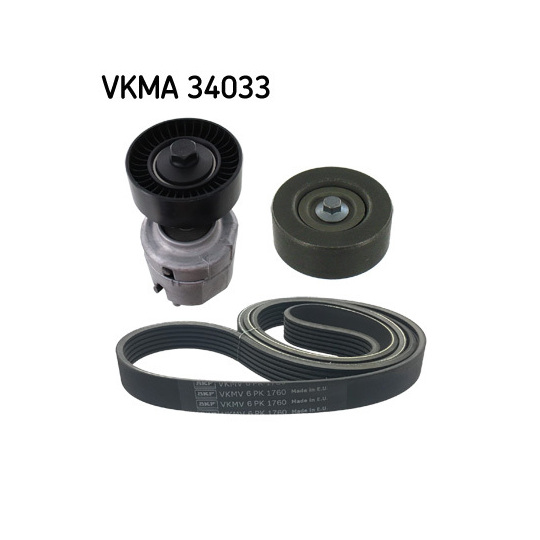 VKMA 34033 - Flerspårsremssats 