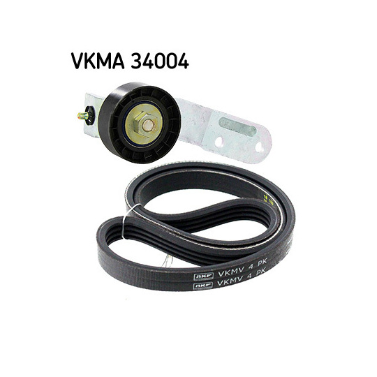 VKMA 34004 - V-Ribbed Belt Set 