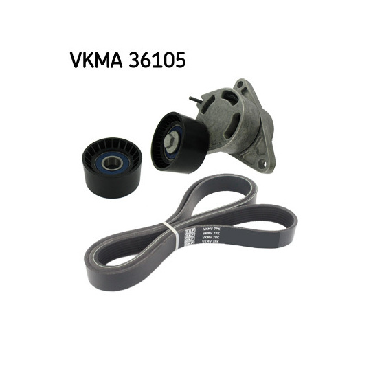 VKMA 36105 - V-Ribbed Belt Set 