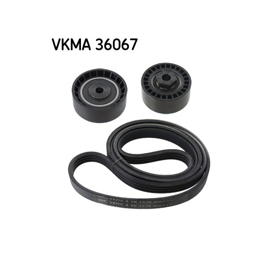 VKMA 36067 - V-Ribbed Belt Set 