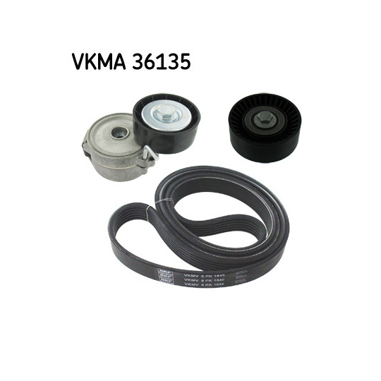 VKMA 36135 - Flerspårsremssats 