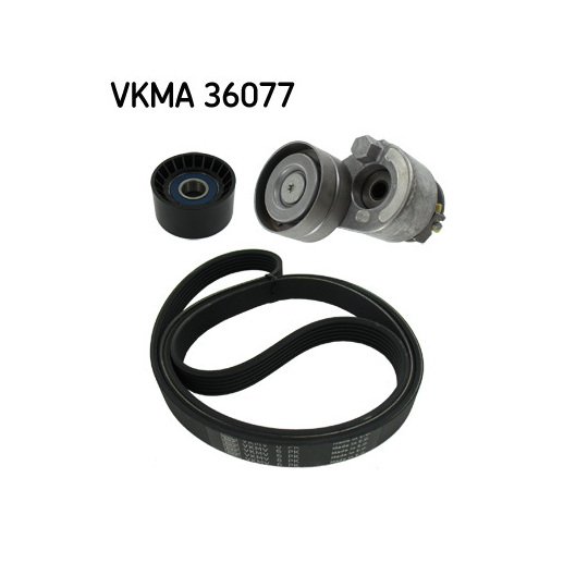 VKMA 36077 - V-Ribbed Belt Set 