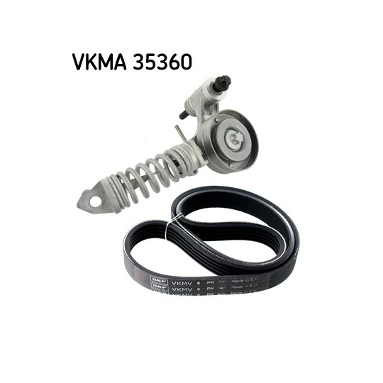 VKMA 35360 - V-Ribbed Belt Set 
