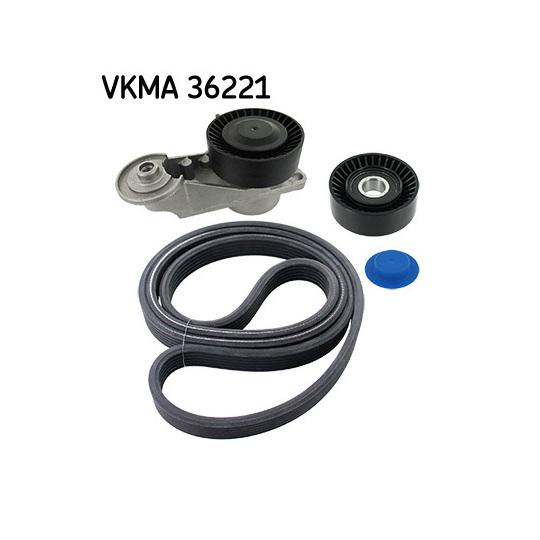 VKMA 36221 - V-Ribbed Belt Set 