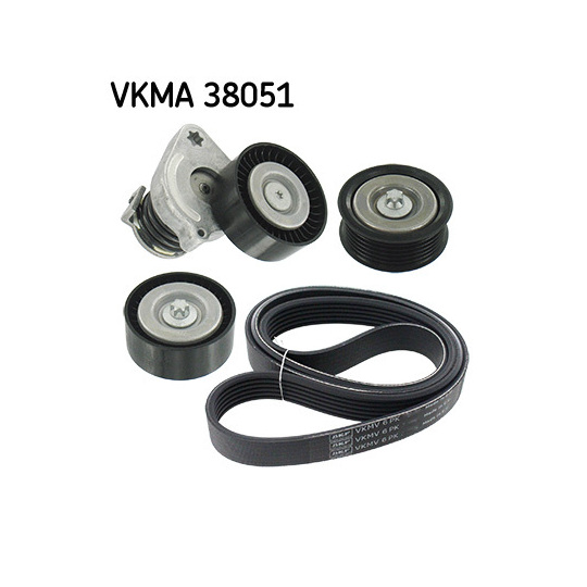 VKMA 38051 - Flerspårsremssats 