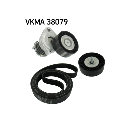 VKMA 38079 - V-Ribbed Belt Set 