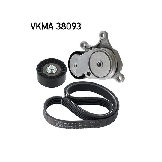 VKMA 38093 - Flerspårsremssats 
