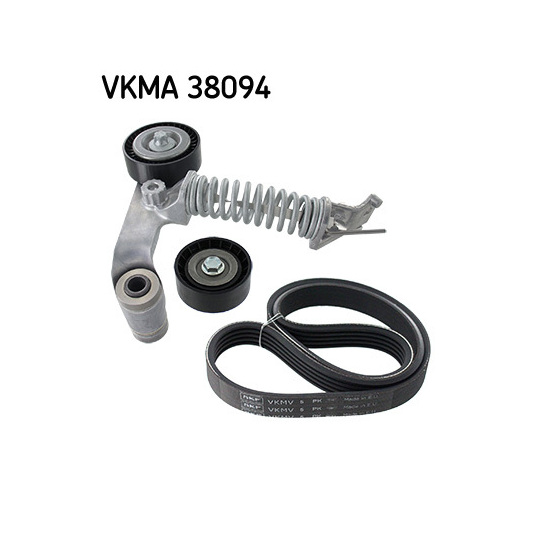 VKMA 38094 - V-Ribbed Belt Set 