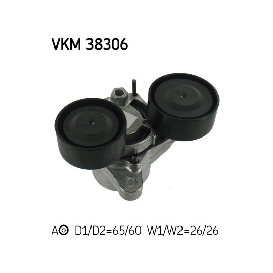 VKMA 38306 - V-Ribbed Belt Set 