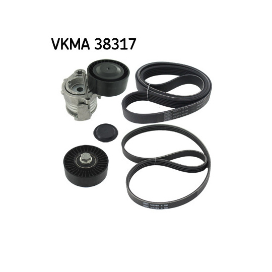 VKMA 38317 - V-Ribbed Belt Set 