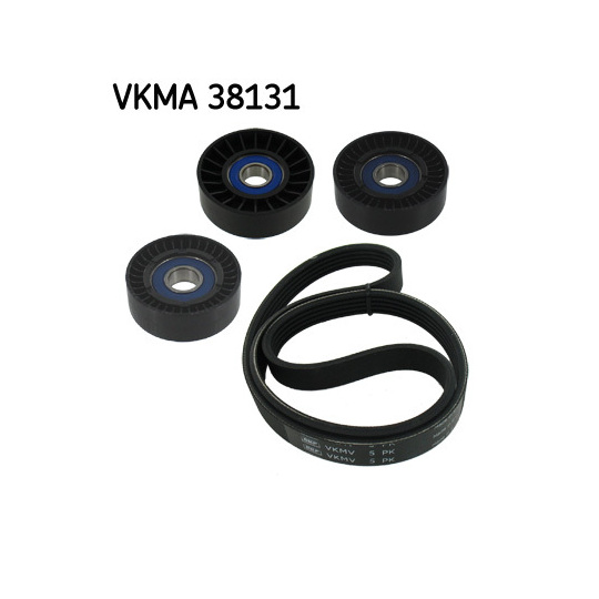 VKMA 38131 - V-Ribbed Belt Set 