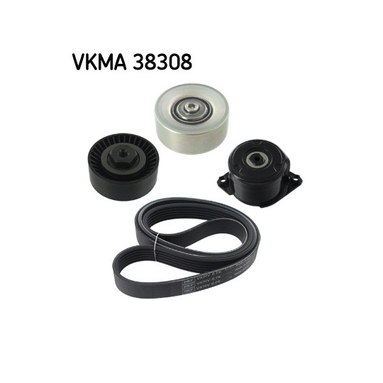 VKMA 38308 - V-Ribbed Belt Set 