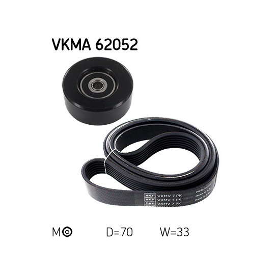 VKMA 62052 - V-Ribbed Belt Set 