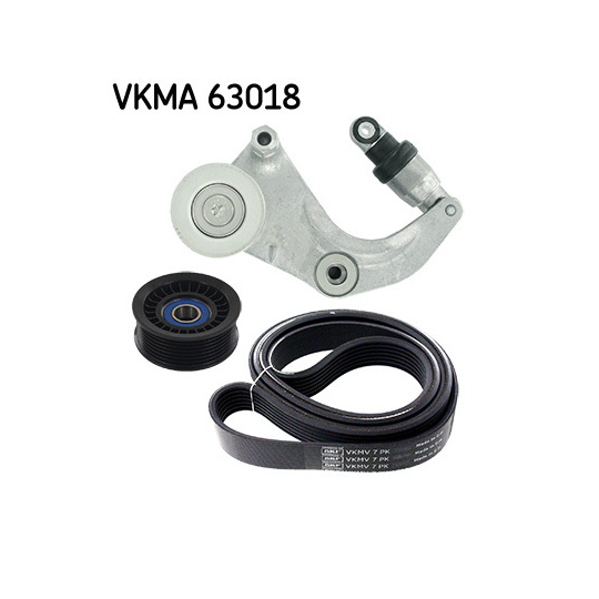 VKMA 63018 - Flerspårsremssats 