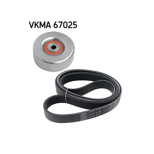 VKMA 67025 - V-Ribbed Belt Set 