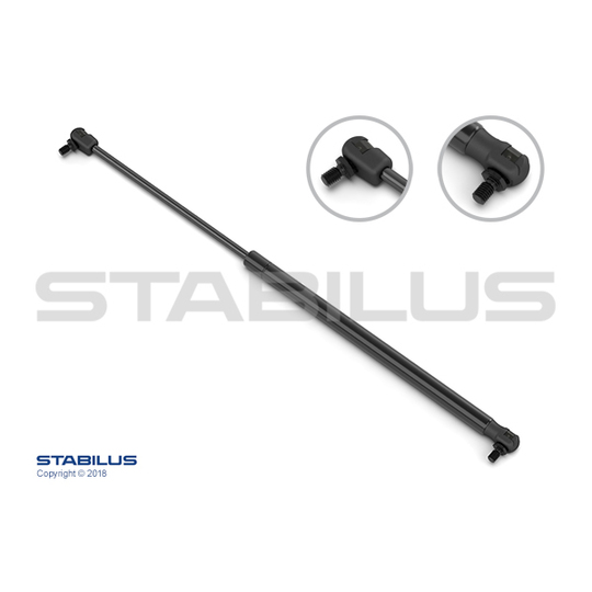 205316 - Gas Spring, rear windscreen 