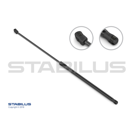 293284 - Gas Spring, bonnet 