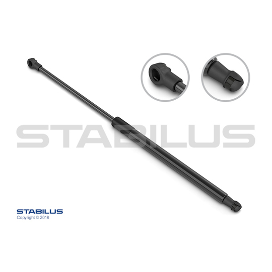 308105 - Gas Spring, rear windscreen 