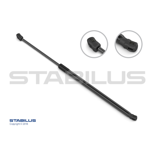 381710 - Gas Spring, bonnet 