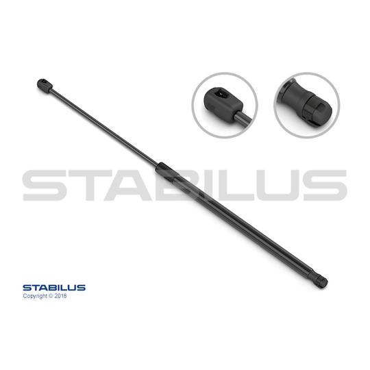 804744 - Gas Spring, bonnet 