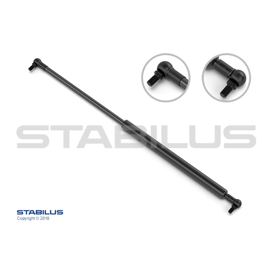 9359BR - Gas Spring, convertible top 