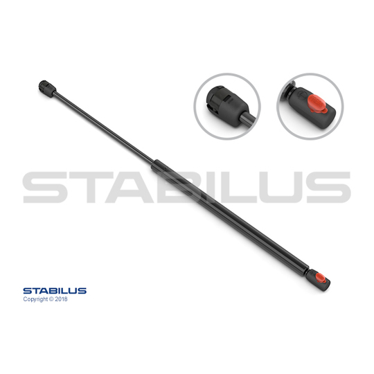 935215 - Gas Spring, bonnet 