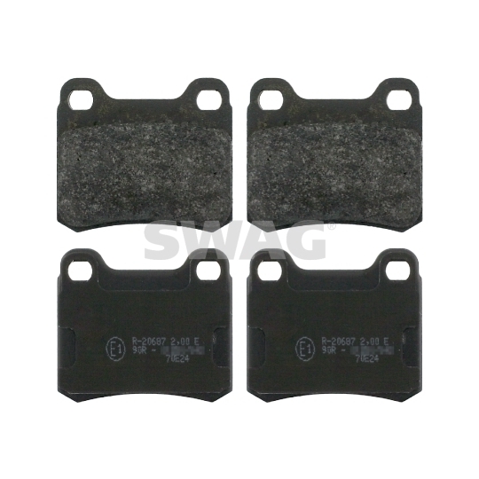 10 91 6154 - Brake Pad Set, disc brake 