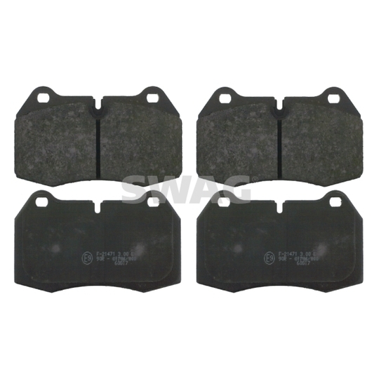 20 91 6109 - Brake Pad Set, disc brake 