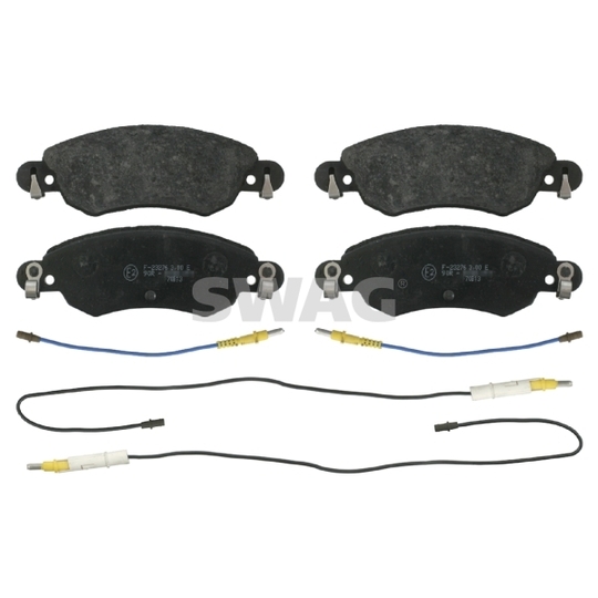 64 91 6416 - Brake Pad Set, disc brake 