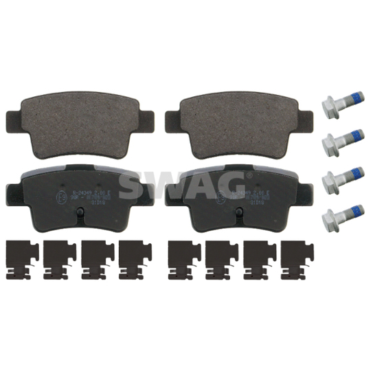 70 91 6880 - Brake Pad Set, disc brake 