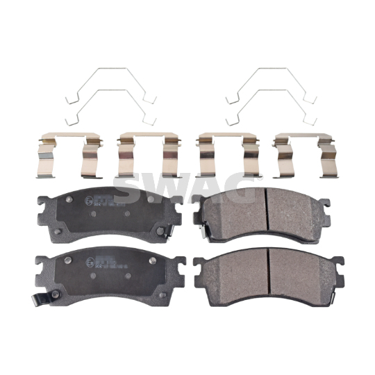 83 91 6198 - Brake Pad Set, disc brake 