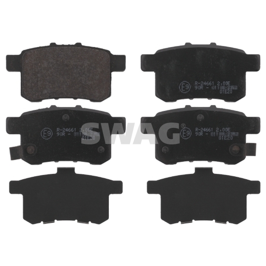 85 91 6766 - Brake Pad Set, disc brake 