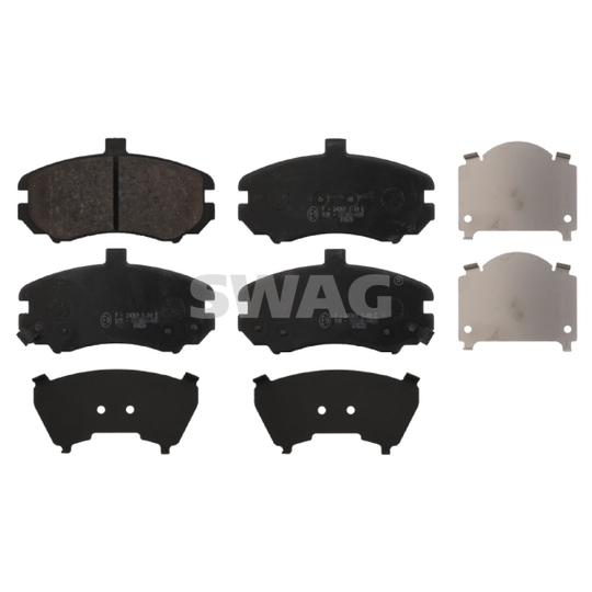 90 91 6700 - Brake Pad Set, disc brake 