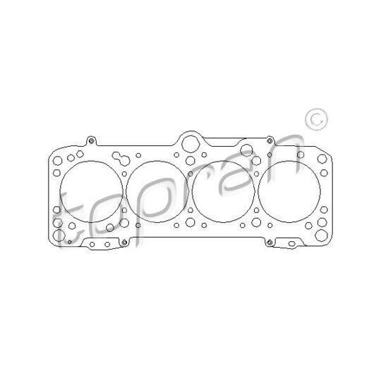 100 815 - Full Gasket Set, engine 