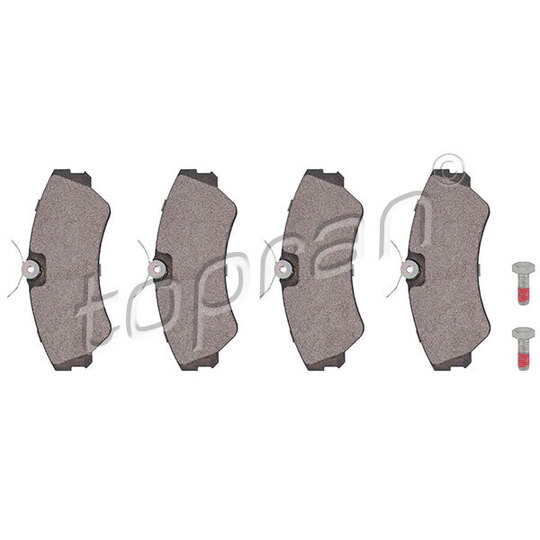 104 089 - Brake Pad Set, disc brake 