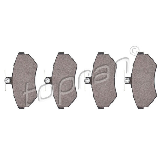 109 478 - Brake Pad Set, disc brake 