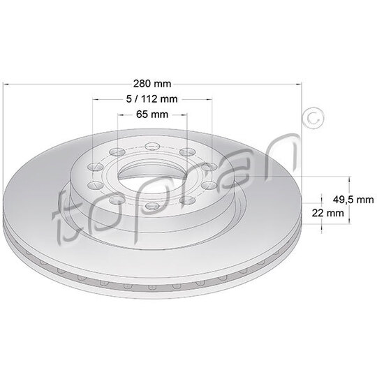 110 074 - Brake disk 