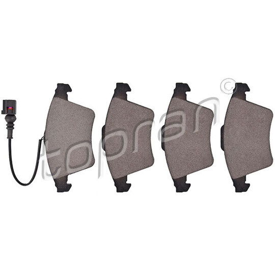 110 540 - Brake Pad Set, disc brake 