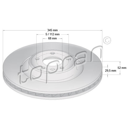 113 008 - Brake disk 