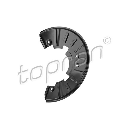 116 841 - Splash Panel, brake disc 