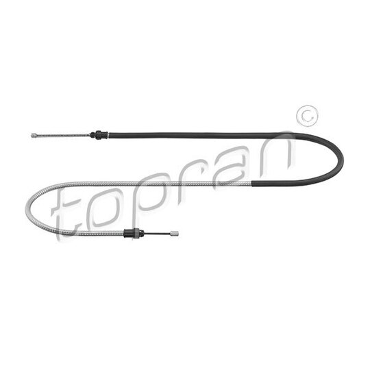 631 951 - Cable, parking brake 