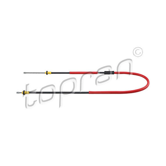 701 513 - Cable, parking brake 