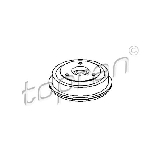 721 215 - Brake Drum 